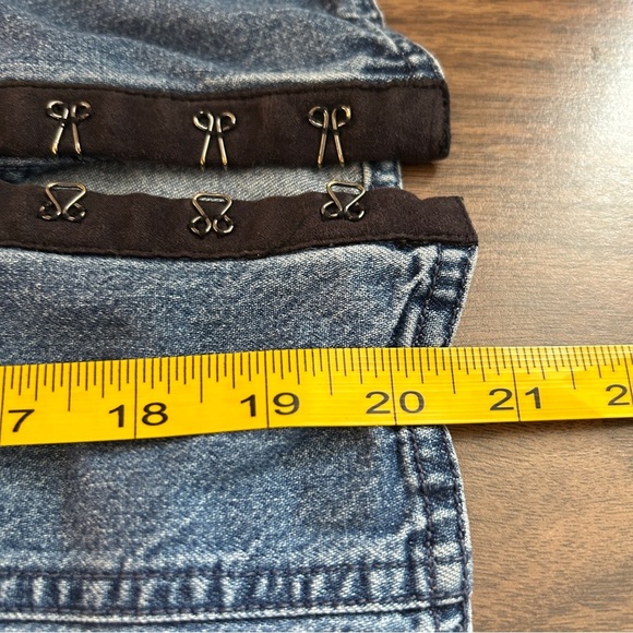 Harley-Davidson Blue Denim Women’s Vest M - Picture 11 of 11